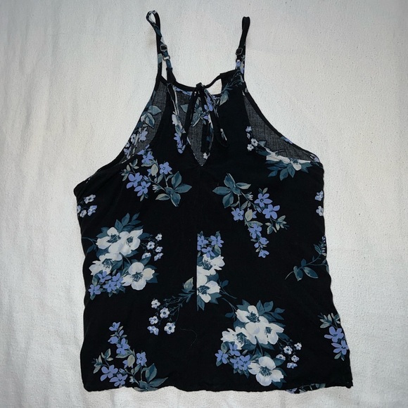 Floral blouse tank top - Picture 2 of 4